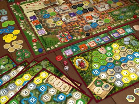 Castles of Burgundy - 20th Anniversary Gameplay 1