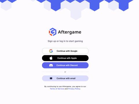 Aftergame.app login